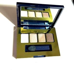 🆕 Estee Lauder Shimmer Eyeshadow Palette 4 Natural Color Shades w/ Applicator